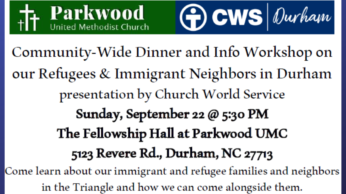 Community-wide Dinner and Info Workshop